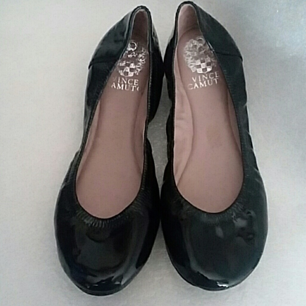 NEW Vince Camuto Black Flat Shoes SIZE 6.5